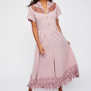 Cleobella button down dress, small
